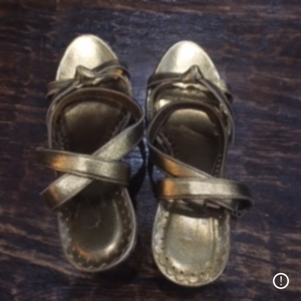 Gold Coach wedges - Picture 4 of 5